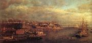 Edward lamson Henry City Point.Headquarters of General Grant France oil painting artist